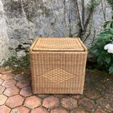 Vintage wicker chest