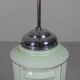 Art Deco pendant lamp with glass lantern shade, 1930s