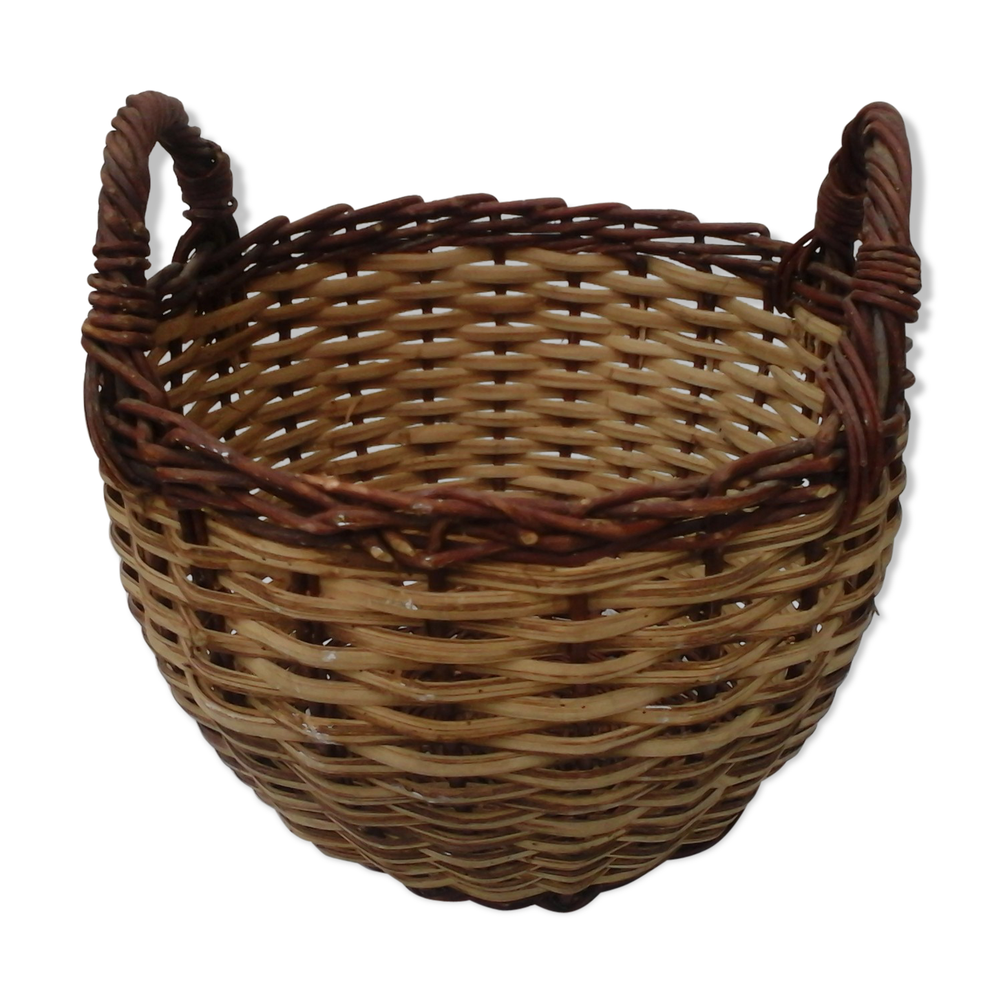Old round basket