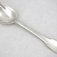 Rare set of 6 silver teaspoons, 18th century, Besançon, Gounot, Uniplat