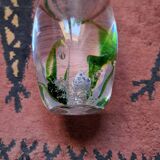 Very original vintage Swedish glass vase.