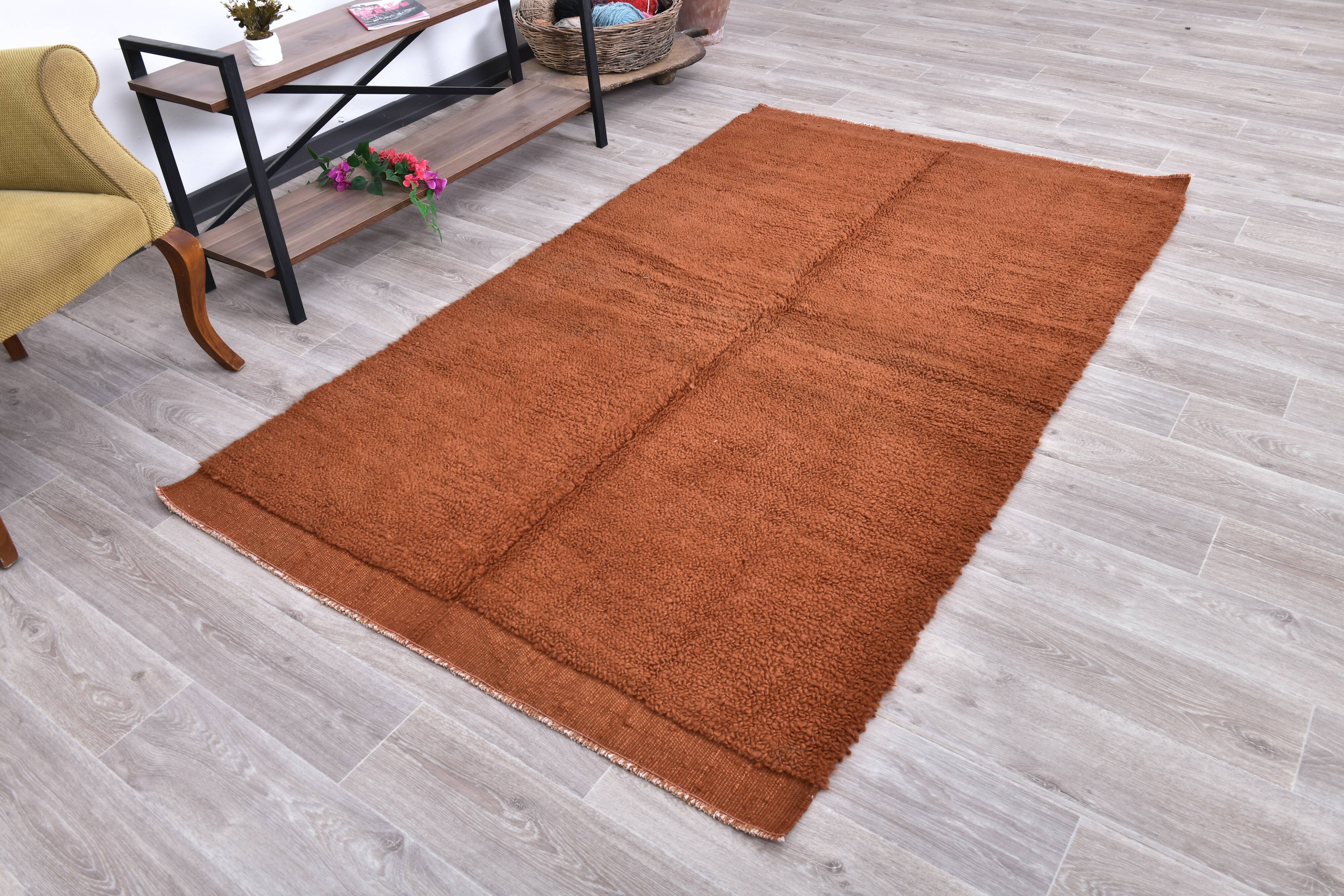 4x7 Terracottoa Moroccan Berber Rug 129x218Cm SK240948