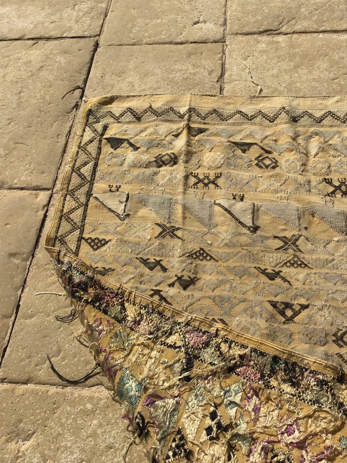 Vintage Berber rug