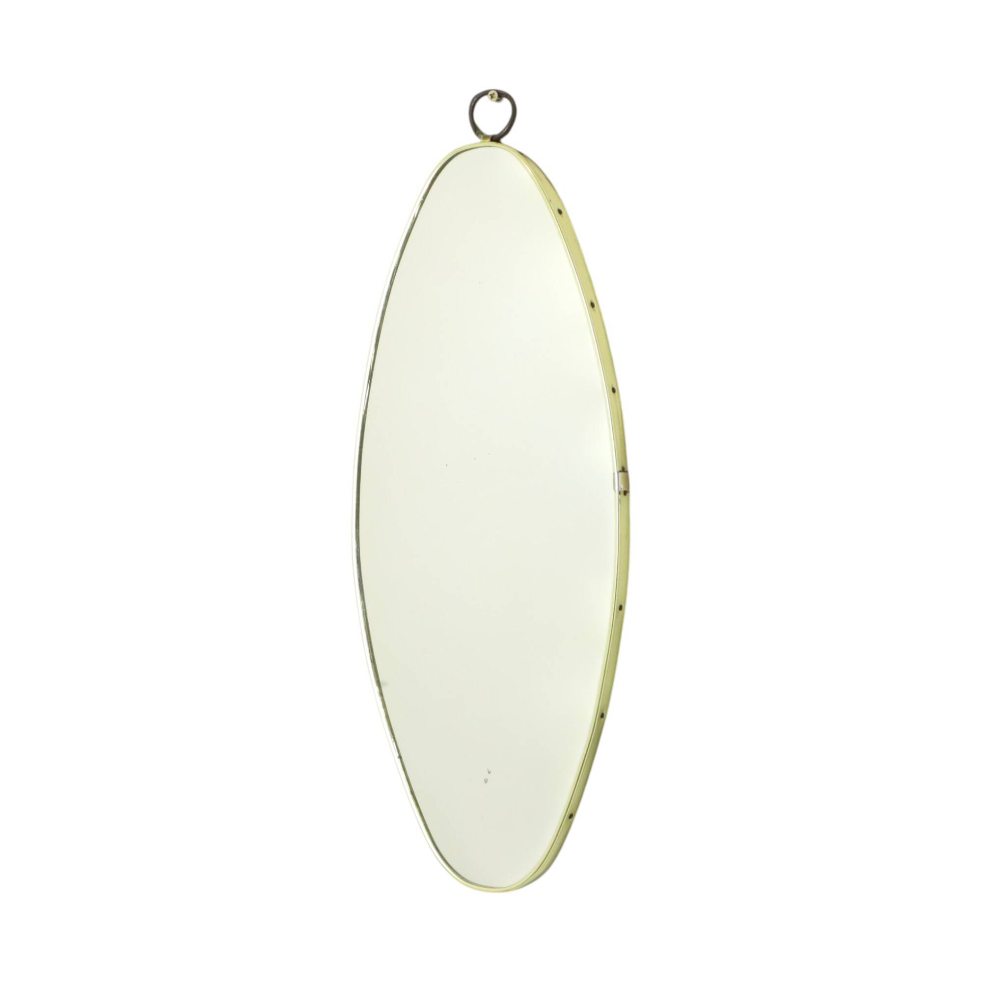 Mid Century Modern Freeform Mirror 50s Rockabilly