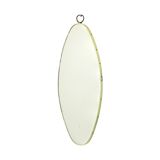 Miroir de forme libre moderne du milieu du siècle, style rockabilly des années 50