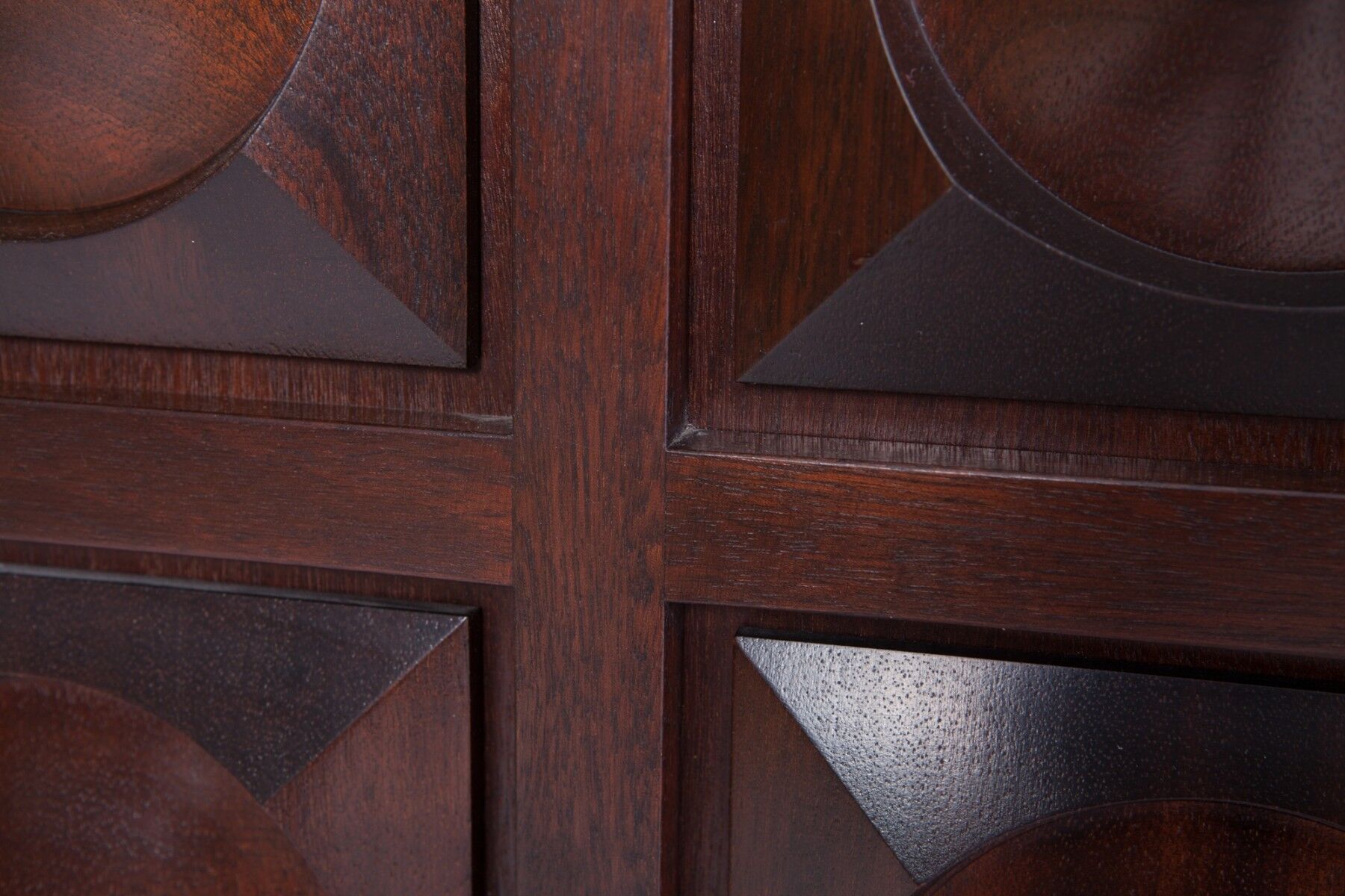 Dark mahogany rough bar furniture 1970