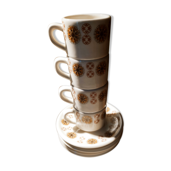 Set de 4 tasses expresso de bistrot