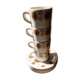Set of 4 cups bistro espresso
