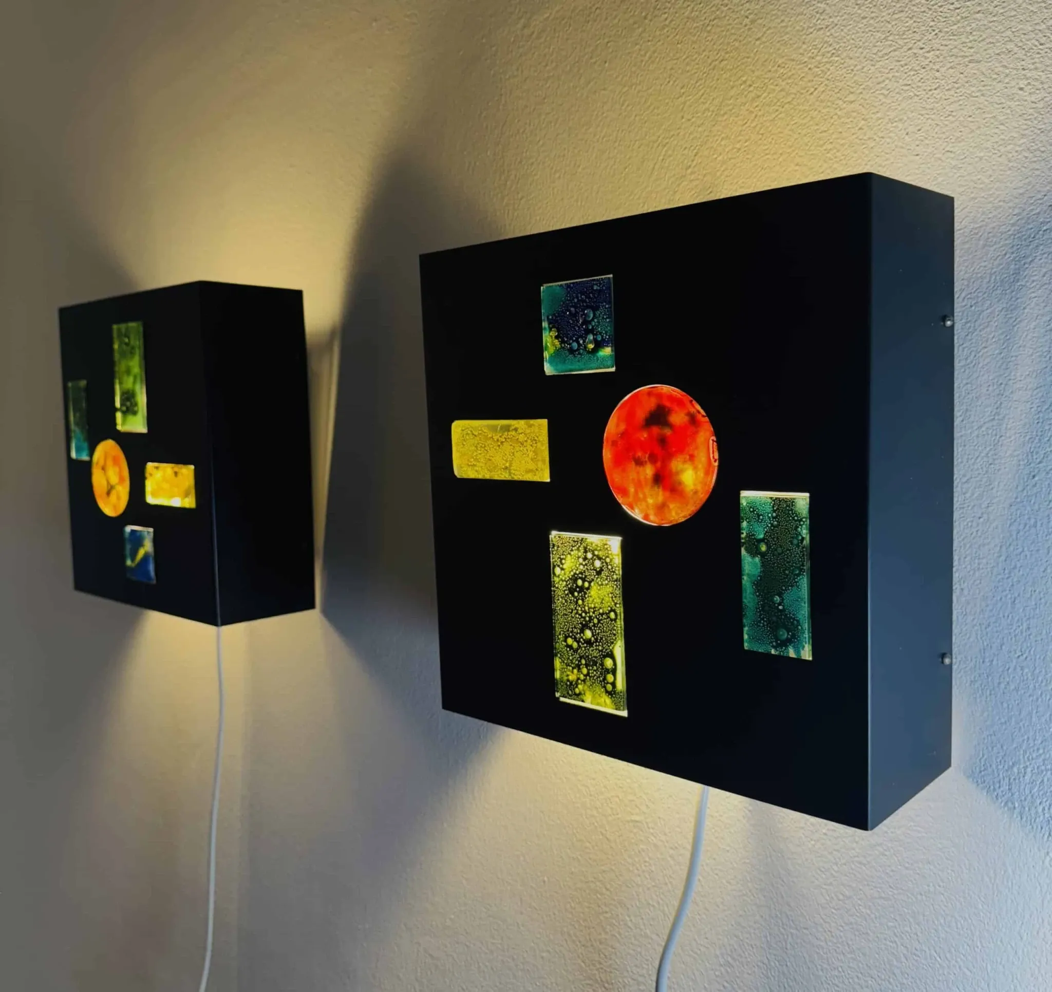 C-1672 'Alchemie' Lamps By Raak Amsterdam, The Netherlands, 1960S