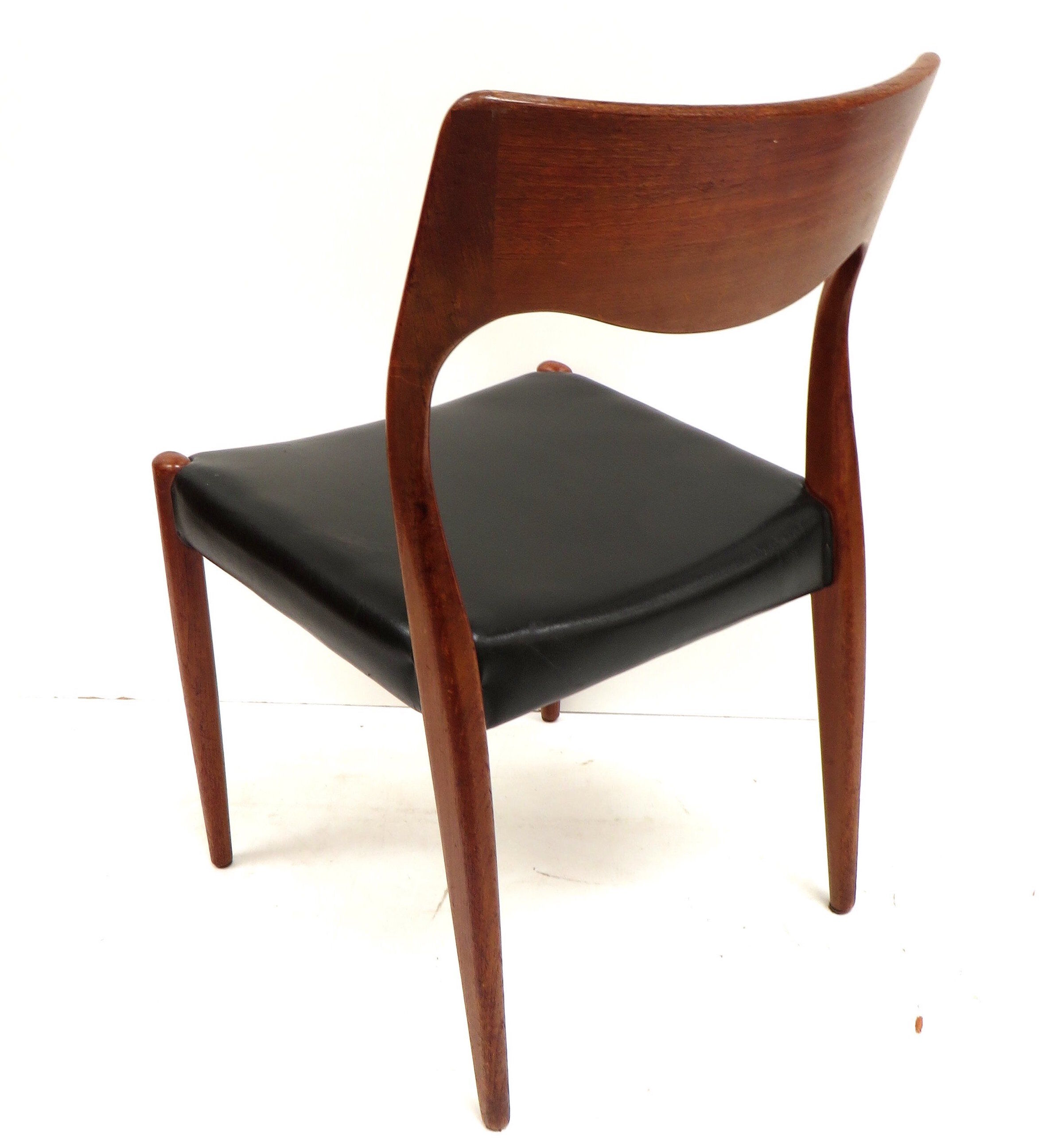 Chaise de Niels Otto Møller années 60