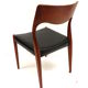 Chaise de Niels Otto Møller années 60
