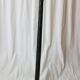 Floor lamp Louis XVI style slate gray patina