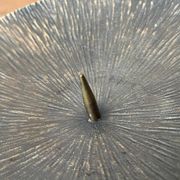 Bougeoir Brutaliste en Bronze Milieu du Siècle, années 1960