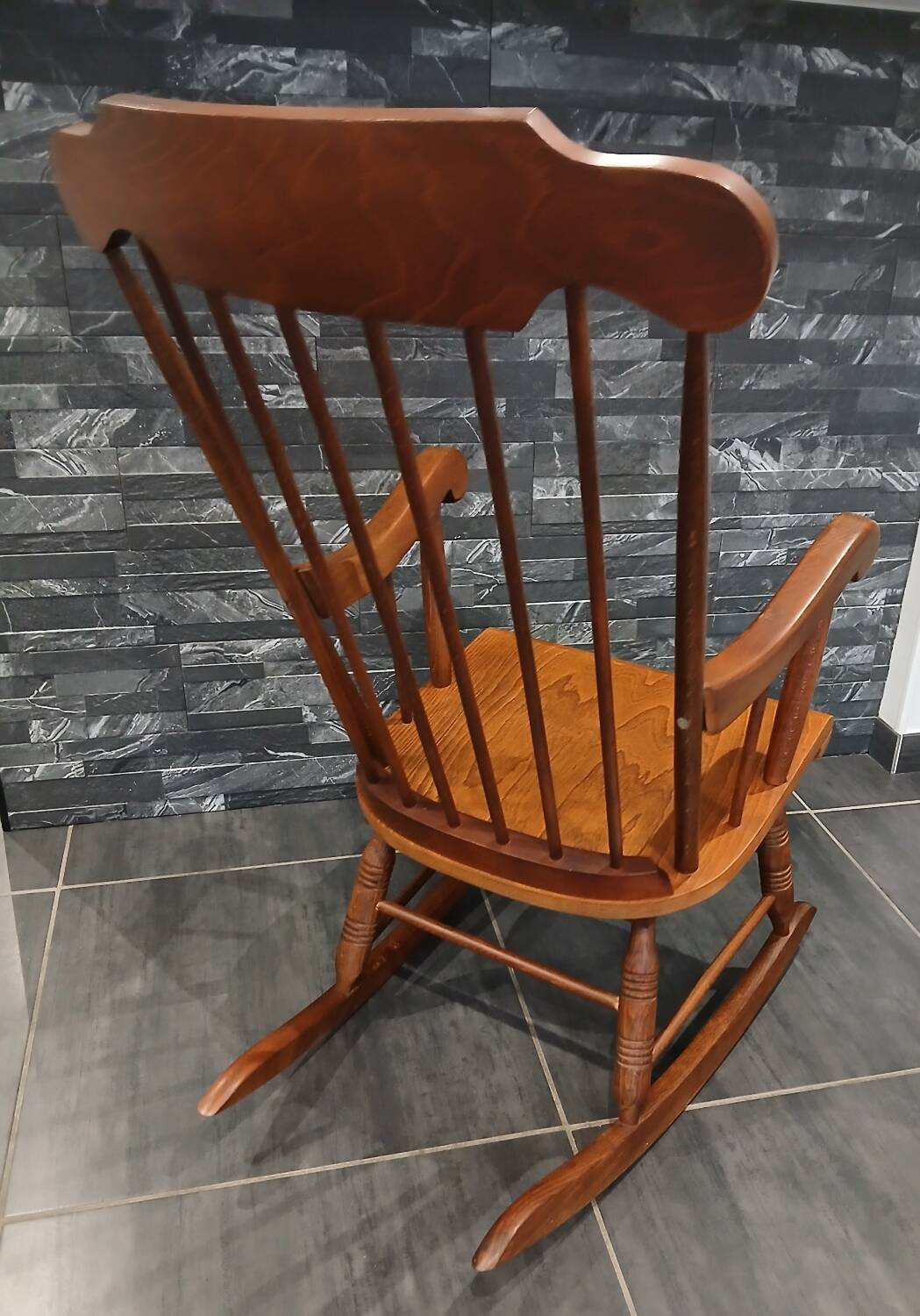 Beech rocking chair