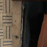 Paire de fauteuils Art Déco en cuir. Années 40.
