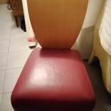 Fauteuil Bobo postmoderne en cuir par Dietmar Sharping