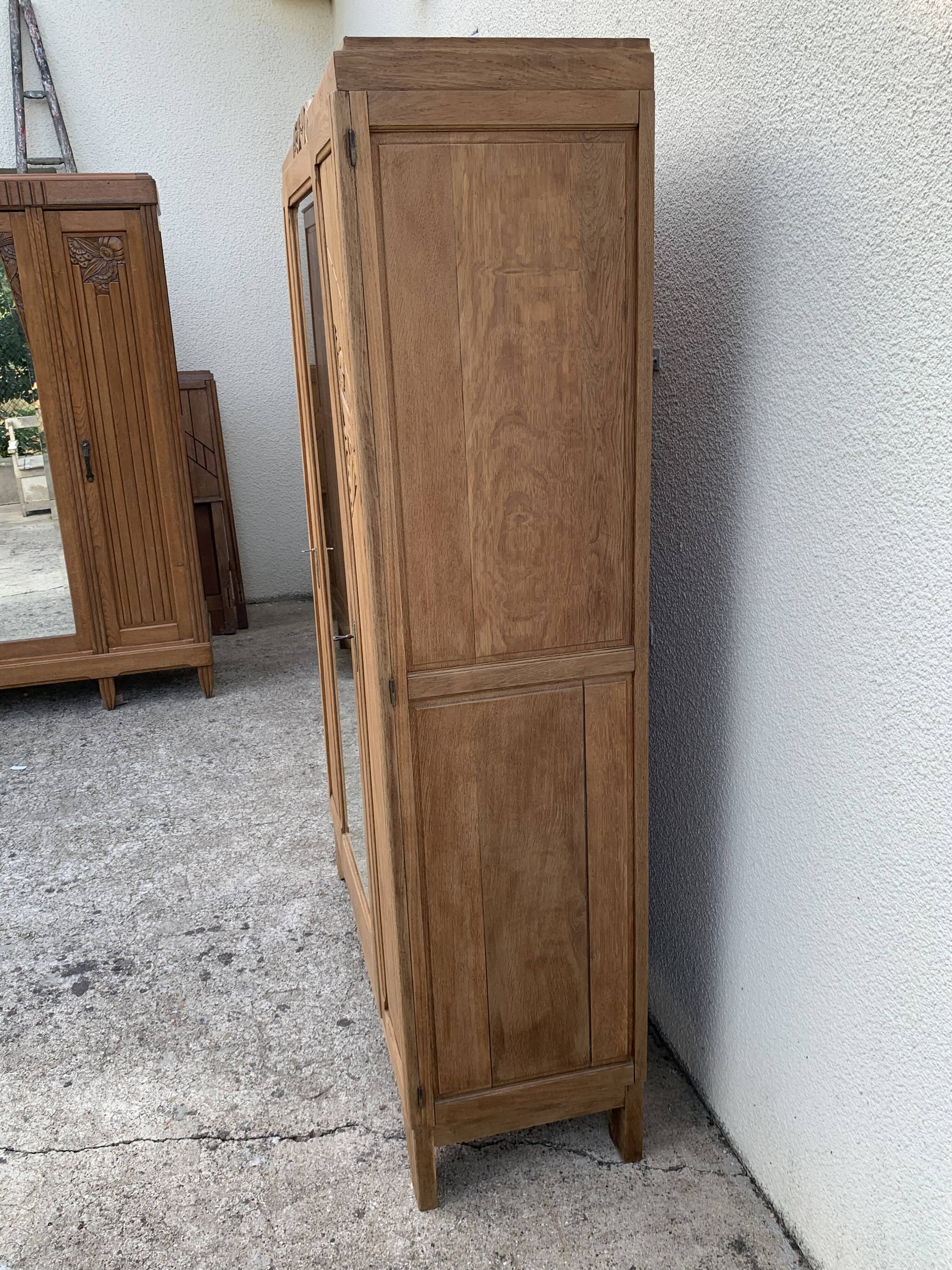 Parisian cabinet wood raw 1930