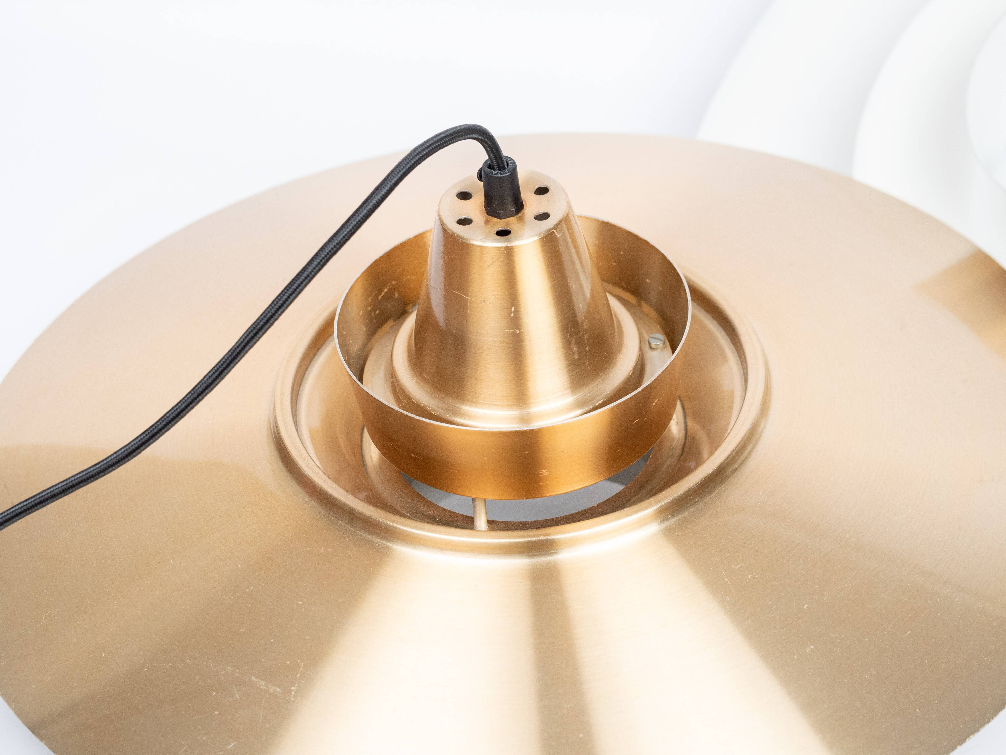 Pair of 2 Danish vintage lamps Superlight by David Mogensen, 1980s