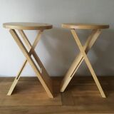 Suzi folding stools by Adrian Reed