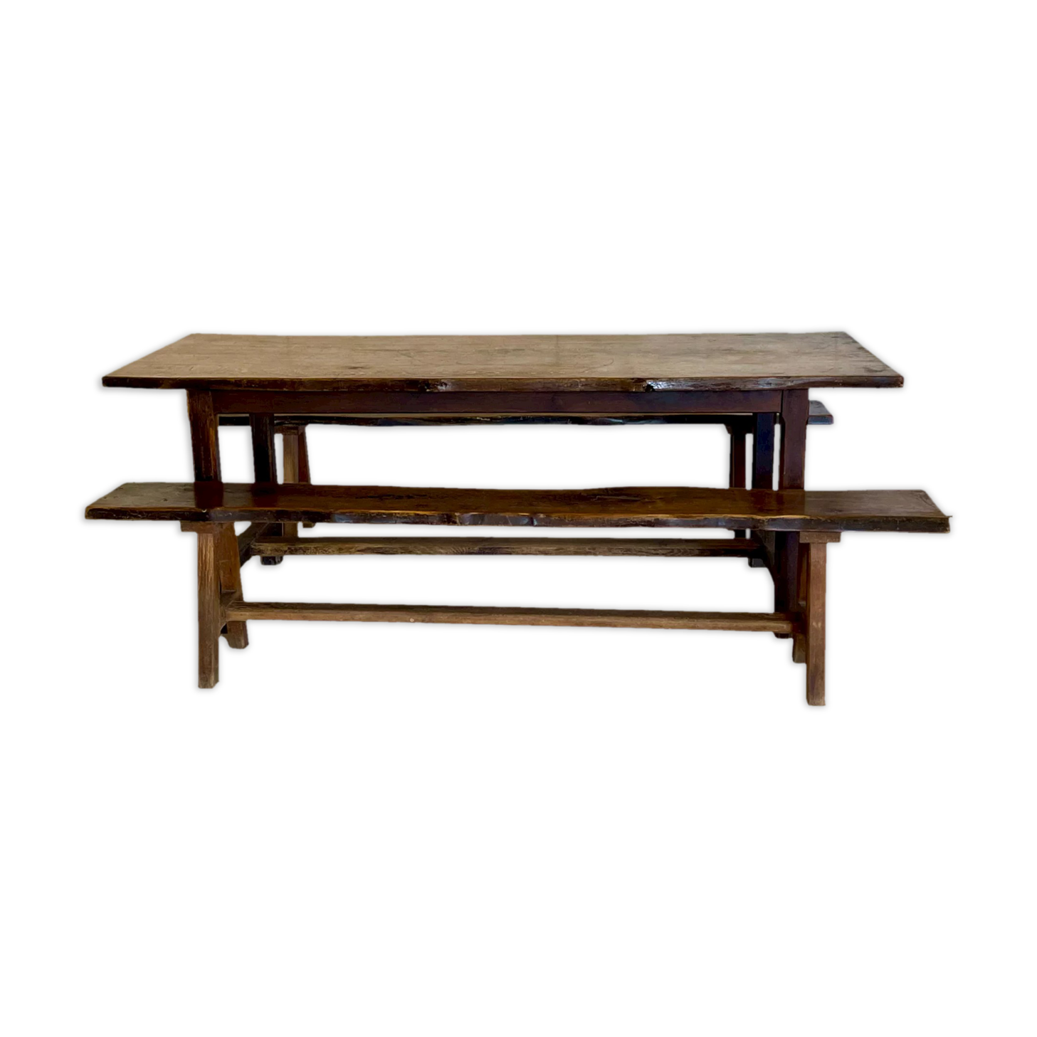 Table de ferme et bancs