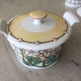 Service à café Lalique Modèle Perles Porcelaine de Limoges