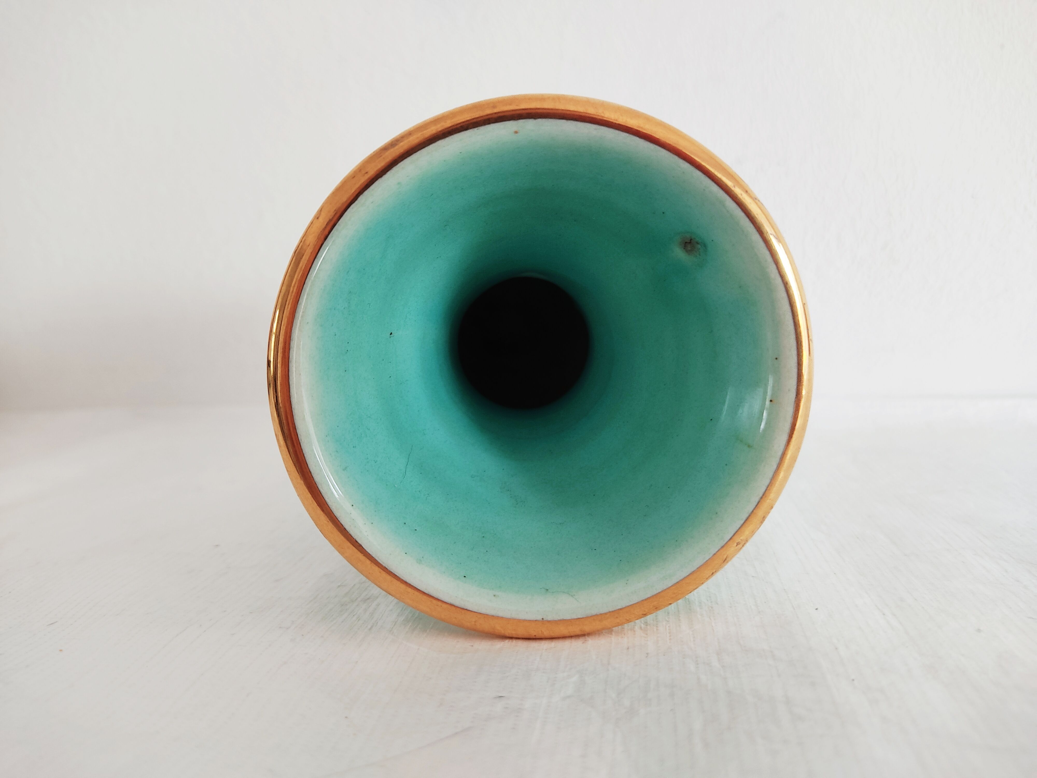 Ceramics from Monaco fish vase