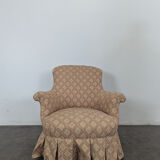 Paire de fauteuils crapauds époque Napoléon III