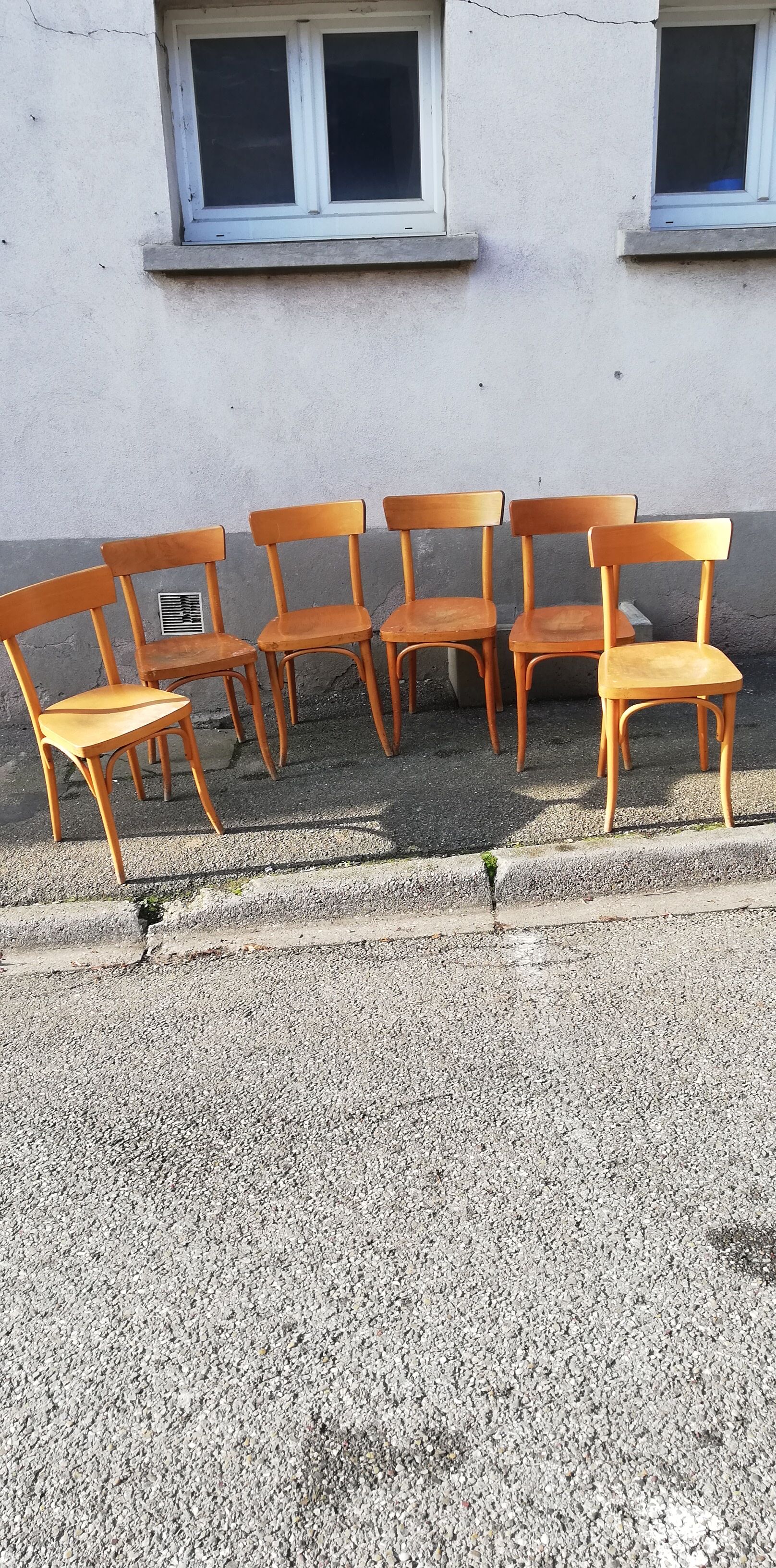 Set of 6 chairs bistrot Thonet