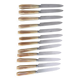 Set of 12 vintage knives