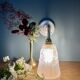 Vintage Art Deco curved tulip wall light - Degué