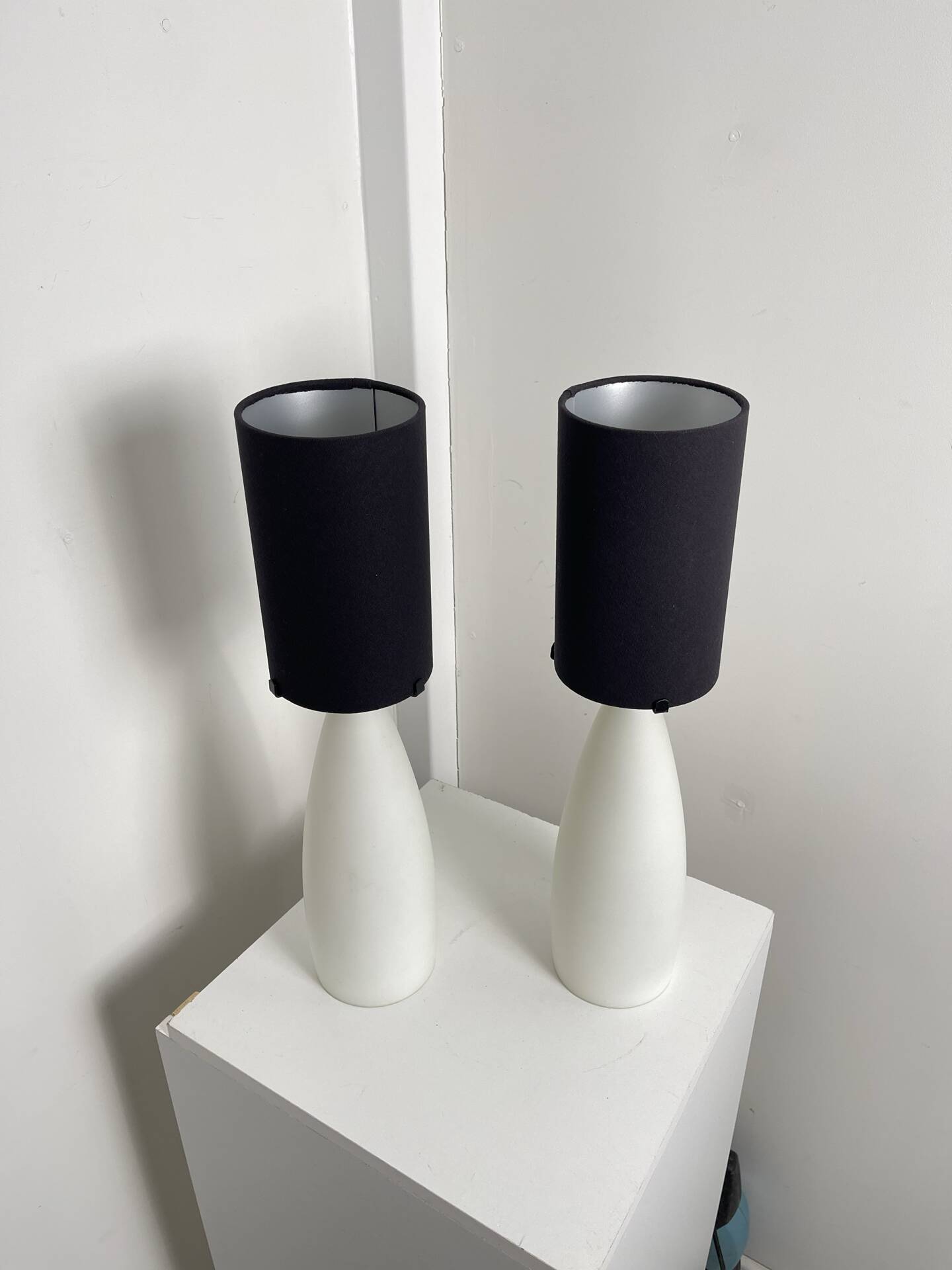 Pair of 1980s lamps