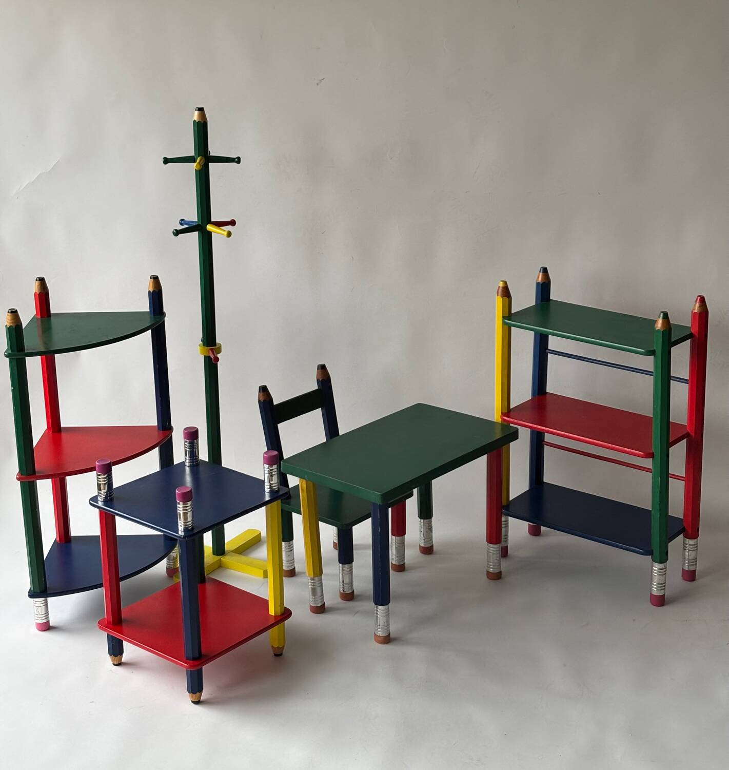 Children's pencil furniture set Pierre Sala