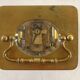 Officer's clock with functioning bell