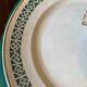 Large round Digoin dish.
