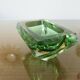 Murano Sommerso glass ashtray, by Flavio Poli for Seguso, 1960