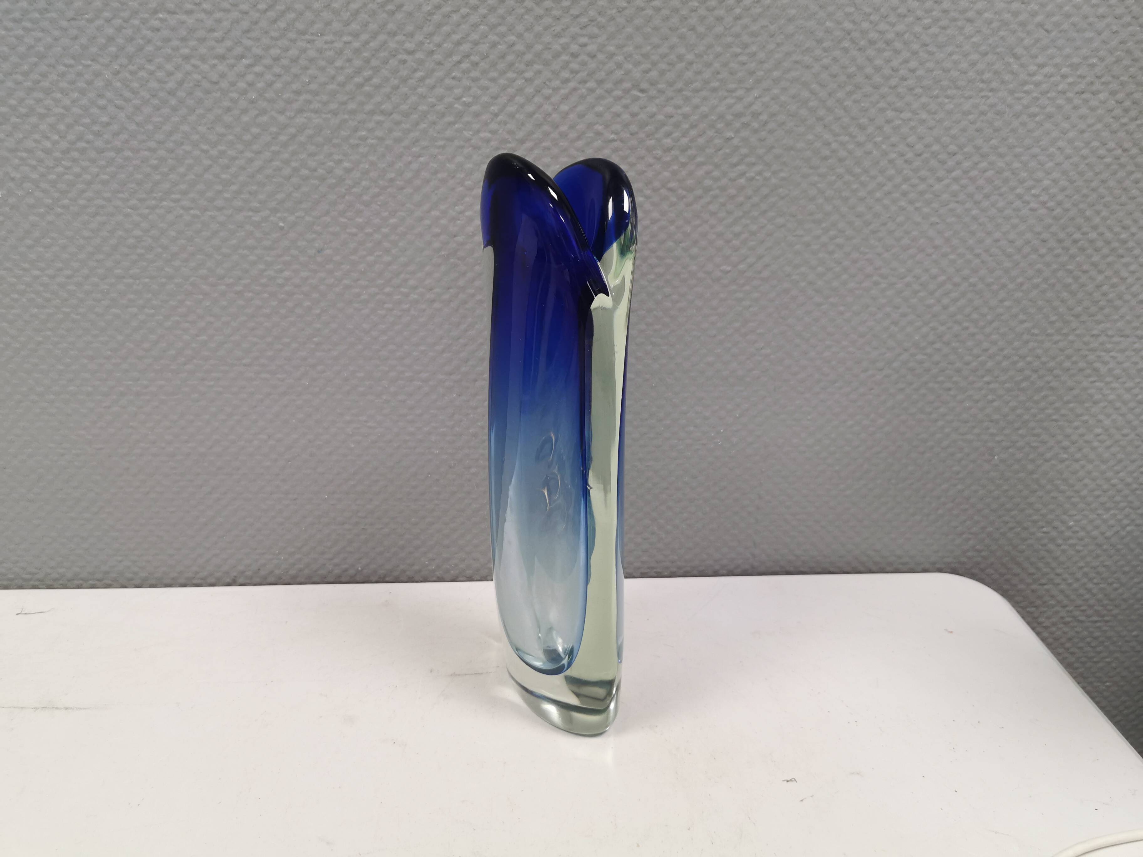 Huge and absolutely fantastic glass vase, 1970s