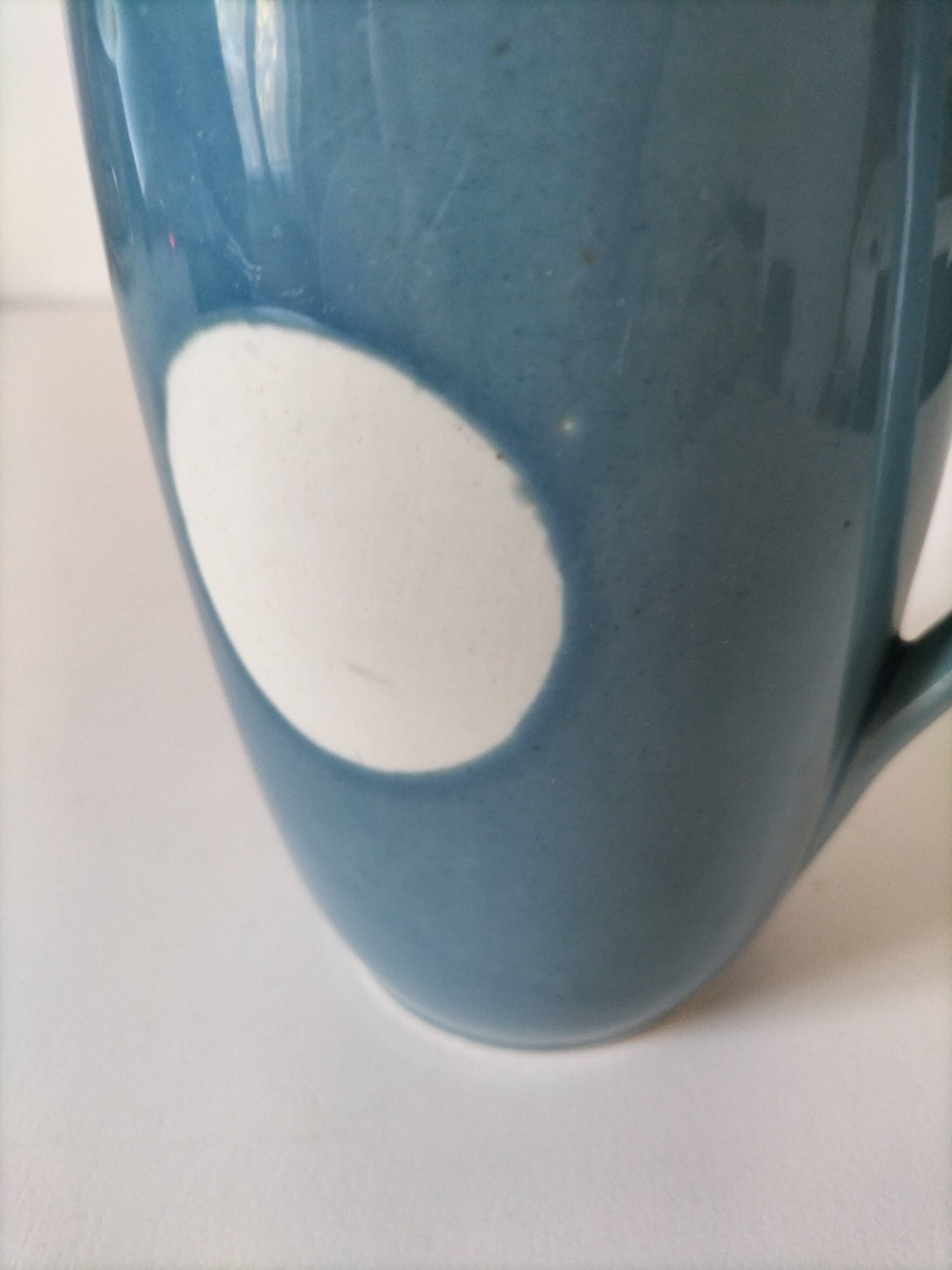 Pichet Denbac 326-2 – Art Deco stoneware with geometric reserve from the 1920s-30s