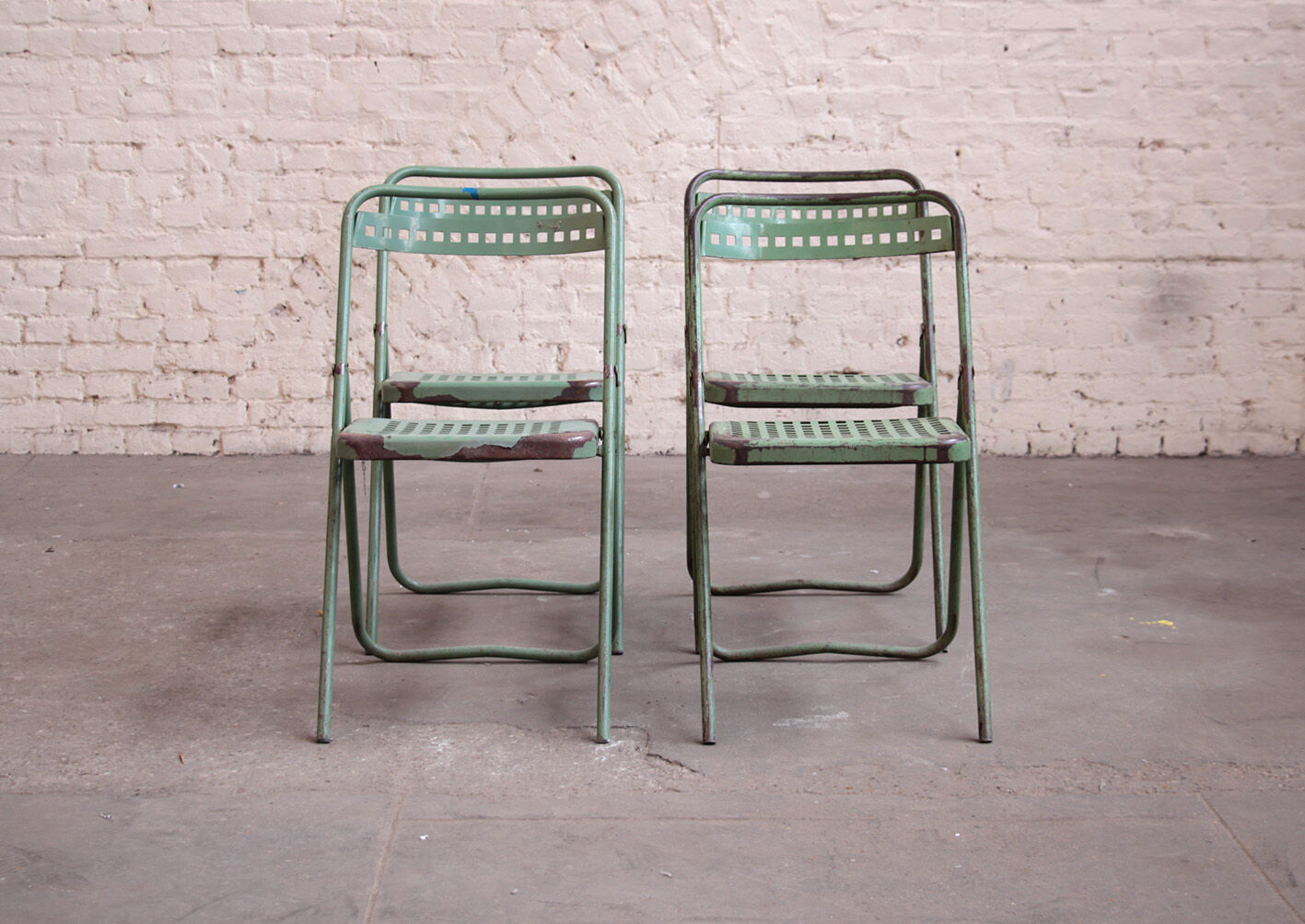 4 chairs of bleachers