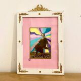 Old frame and photo