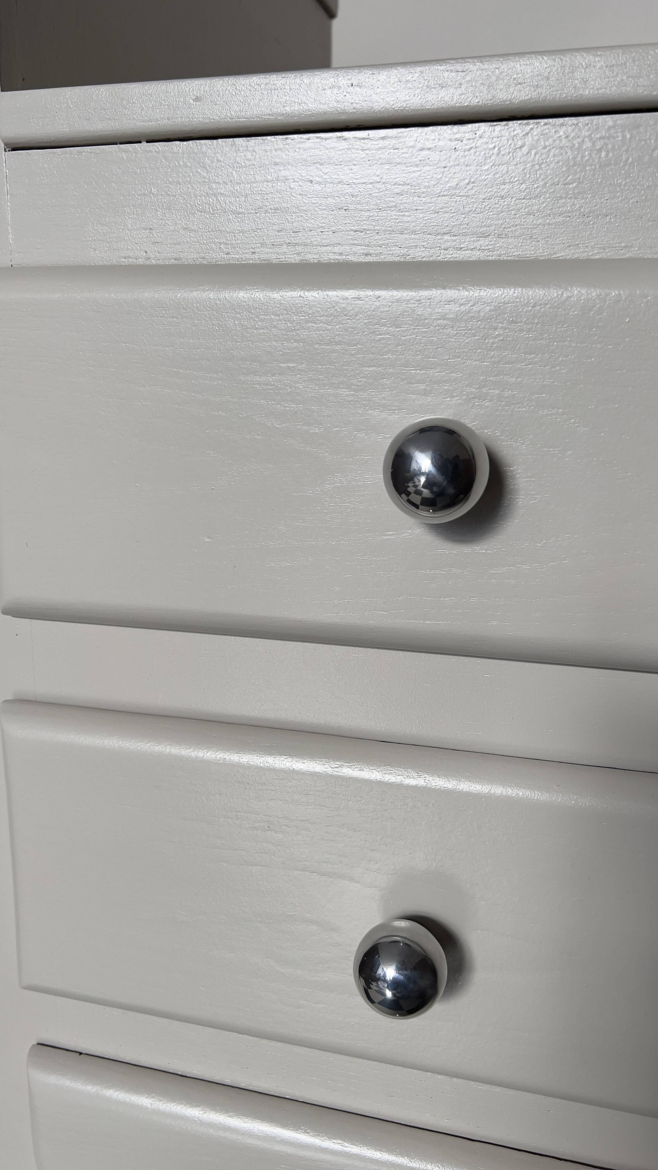 Renovated art deco asymmetrical storage unit