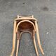 Stripped bentwood bistro chair Thonet no. 18