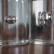 Pair of Murano glass bookends by designer Barbini, modernist bookend.