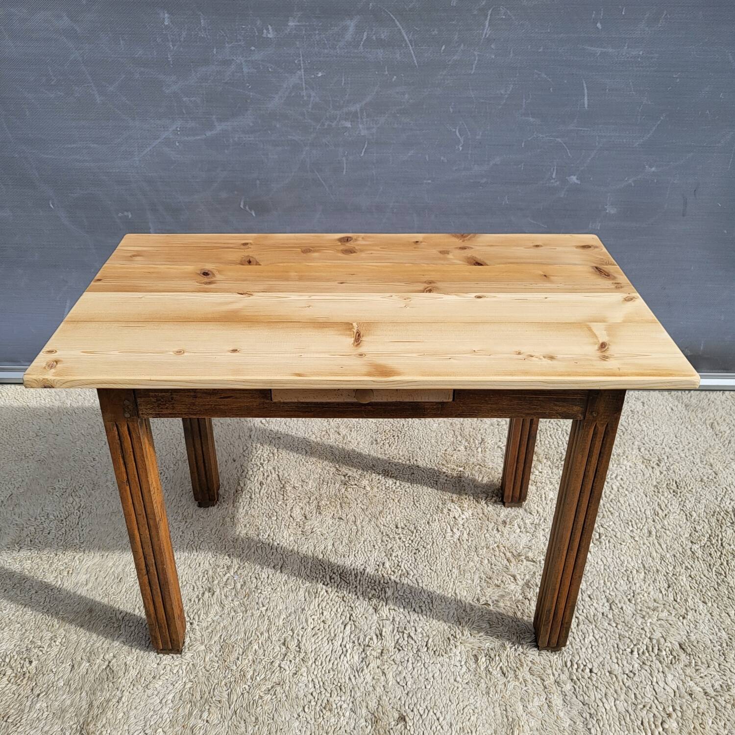 Table bureau Art Déco "Scout toujours"