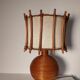 Rattan lamp