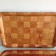 Pair of wooden tops Scandinavian style / vintage 60s-70s