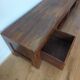 Furniture, console in solid rosewood.