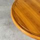 Round Pine Coffee Table, Charlotte Perriand for Les Arcs, France, 1960s