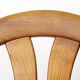 Set of 4 Vintage Dining Chairs by Lübke – Germany 1970s – Cherrywood & Grey