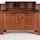 Walnut buffet published by Bernini