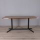 Vintage wooden table from the 1960s designed by Carlo Ratti for Lissoni.